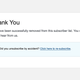 Click to unsubscribe—but only on lists you know you’ve signed up for.